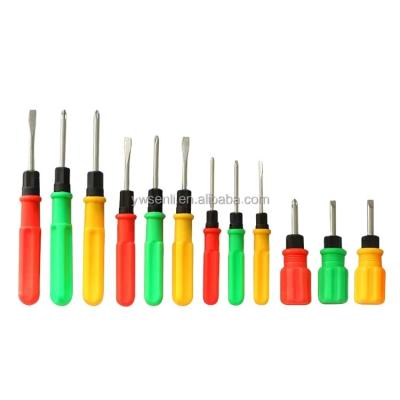 China Comfortable 2inch3inch Small Size 4inch Mini Screwdriver Magnetic Hand Tools Strong Handle Factory Manufacturer for sale