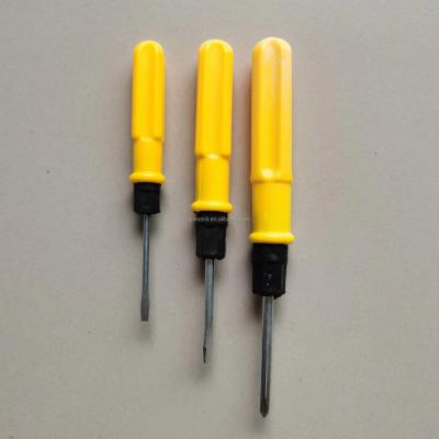 China Wholesale Handel Comfortable Yellow Cross Screwdriver Dual Function Phillips Screwdriver With Cast Handle Alloy Steel Bolt Driver for sale