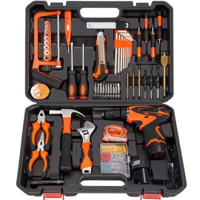 China High Quality Electric Household Tools Set Tools Deluxe Power Tool Set 124PCS for sale