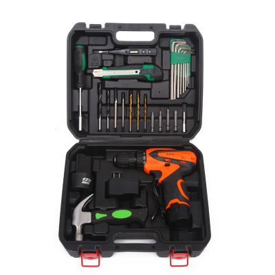 China Household Tools 30PCS Machine Tools With Hammer Combination Tool Kit Woodworking Electrician for sale