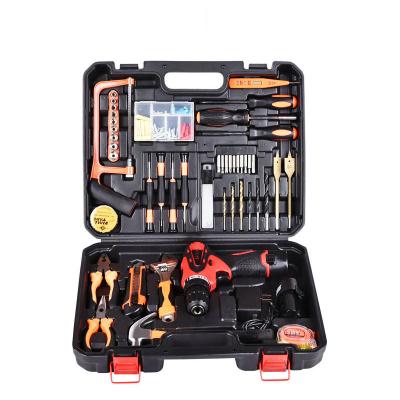 China Household Tools Yiwu Hardware Tools Electric Screwdriver Set Multi Tools Hardware Drill 117PCS Tool Kit for sale