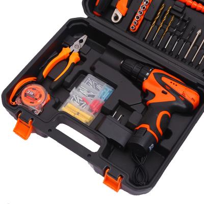 China Household Multifunctional SENLI Tools Power Drills Combo 88Pcs DIY Tools Professional Multi Tool Kit Impact Drill Electric Tool Kit for sale