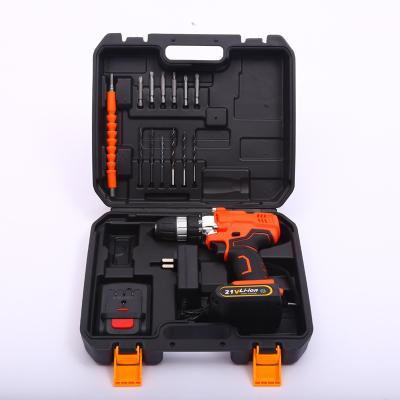 China Household Tools High Quality SENLI Impact Drill 12V Cordless Electric Drill Power Tools Set With 2 Batteries for sale