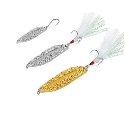 China Glow-in-the-dark leech lures Metal lures glitter horse hooks metal lures COTO-6002 for sale