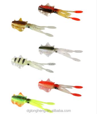 China Luminous/UV Squid Jig 20g 150mm Squid Fishing Lure Deep Sea Octopus Calamar Trolling Wobbler Bait Fishing Lures R003 for sale