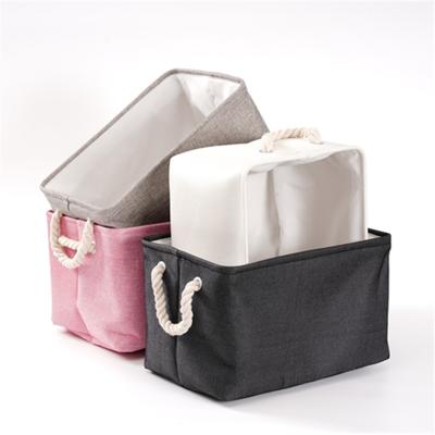 China Collapsible Professional Design Drawstring Laundry Bag Storage Foldable Baskets for sale