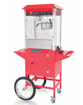 China Commercial Automatic Popcorn Catering Machine With Wheels And Trolley for sale