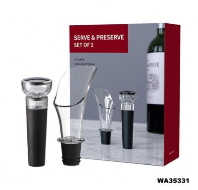 China Reliable Safe Safe And Durable Fresh-Keeping Food Grade Long Time Silica Gel Pulling Type Eliminate Compressor Wine Pourer And Vacuum Stopper for sale