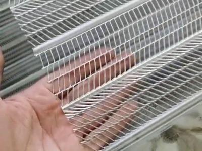 China Industrial Rib Metal Lath 100mm 150mm Distance Flat Rib Lath for sale