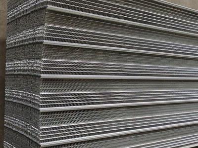 China ROHS Approved Construction Screen Mesh Rib Lath Mesh 4mm 8mm Height for sale