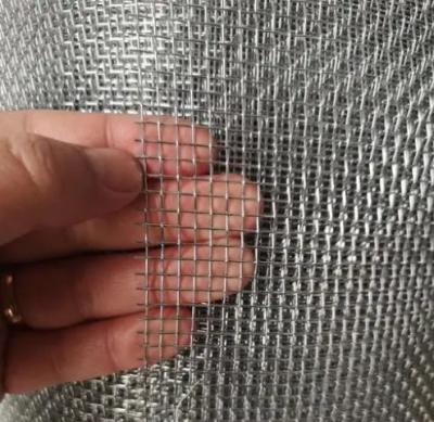 China High Tensile Strength Woven Screen Mesh with Wire Diameter 0.6mm 0.7mm 0.8mm 0.9mm 1.0mm 1.6mm White for sale