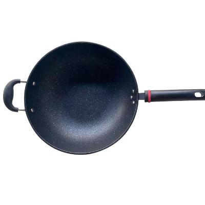 China Viable Maifan Stone Wok Wok Palm Wok Medical Stone Restaurant Cookware Frying Pan for sale