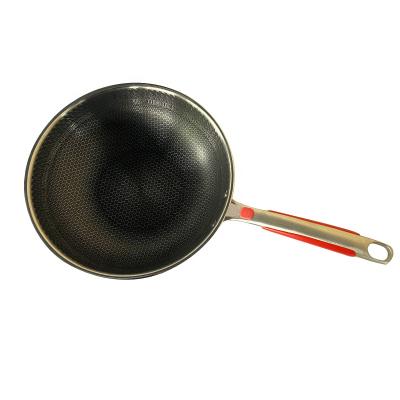 China Workable wok with large handle size of Chinese traditional wooden wok wok for sale