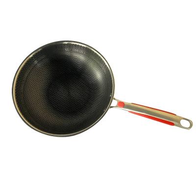 China Viable Chinese Wok For Sale Wok Flat Bottom Wok Pan 34 Cm for sale