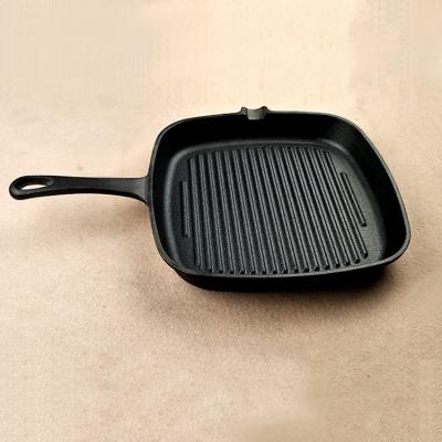 China Small Flat Bottom Wok Frying Pan Stick No Viable Flat Stick No for sale