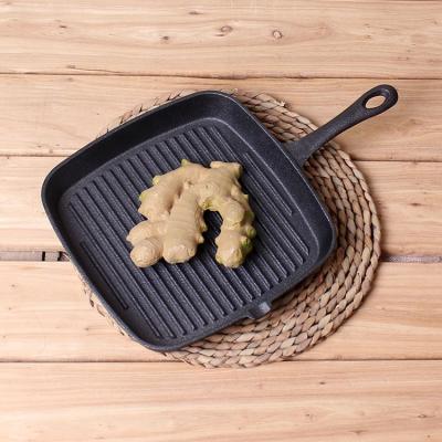 China Sustainable Rectangular Cast Iron Handle Stove for sale