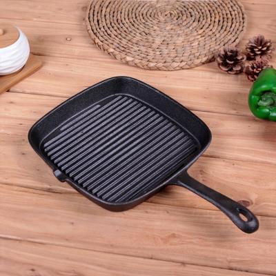 China Sustainable Cookware Set Pre Seasoned Melting Oilseed Frying Pan Skillet Set for sale