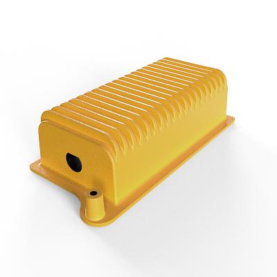 China Custom Cooling Inverter Shell Aluminum Casting Radiator Aluminum Alloy Radiator For Inverter for sale