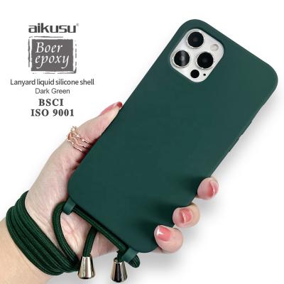 China High Eco Friendly Biodegradable Protective Silicone Phone Cases For iPhone 13 13 Pro Empty Phone Cases for sale