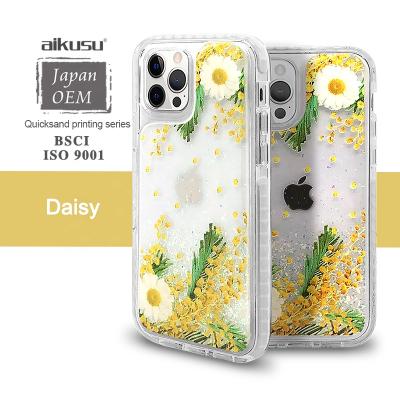 China Aikusu China Top Protective Phone Case Manufacturer For iPhone 12 pro 12 mini 3 in 1 fancy phone case for sale