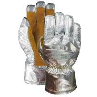 China Resistencia térmica de Gloves 64N-82XW del bombero de la proximidad del puño del guantelete en venta