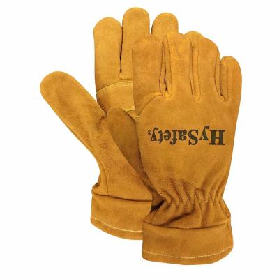 China De Brandbestrijder Gloves Gauntlet Style van de grootte xxs-XXL NFPA 1977-2016 Onbewerkte grond Te koop