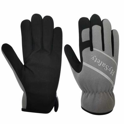 China Durable EN388 2016 Mechanics Wear Gloves Utility Hand Gloves CE Certified for sale