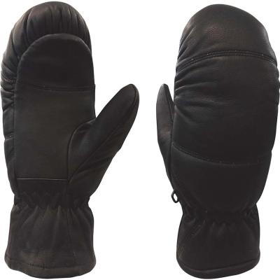 China Mitenes de couro do Snowboard do tamanho S-2XL, homens Ski Mittens Cold Resistant à venda