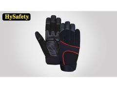 Two In One Mechanic Black Gloves Automotive Work Gloves Hysafety Brand