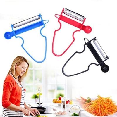 China Original Vegetable Veggie Julienne Peeler Potato Peeler Set Viable Multifunctional Vegetable Fruit Kitchen Accessories for sale