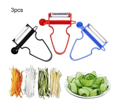 China Viable Multifunctional Vegetable Fruit Kitchen Accessories Original Vegetable Peeler Potato Peeler Set for sale