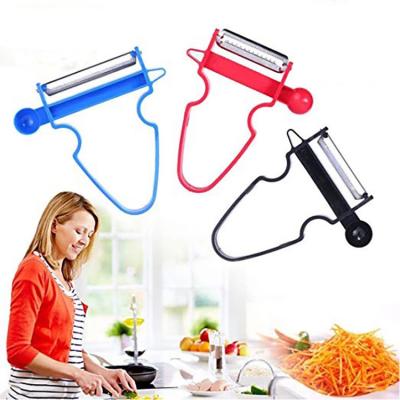 China Wholesale 3 Pieces Viable Set Shredder Peeler Julienne Cutter Multi Peel Blade Slicer Grater Kitchen Tools Peeler Set for sale