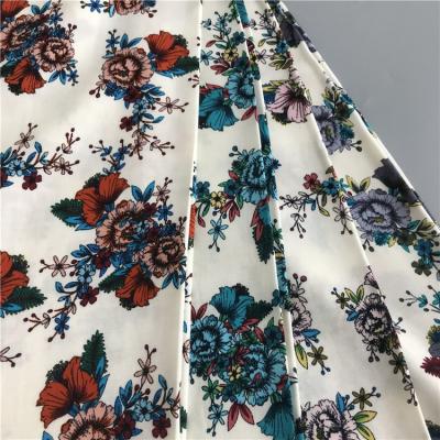 China Shaoxing sky textile dyed sale printing rayon hot price per meter for women dress for sale