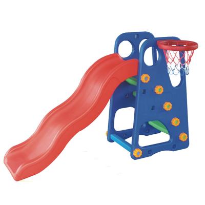 China Amusement Park Kindergarten Used Plastic Cheap Swing And Slide For Kids Indoor Educational Playground for sale