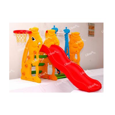 China Unique Design Plastic LDPE Indoor Rabbit Slide For Kids And Toddlers With Low Price LE.HT.006 for sale