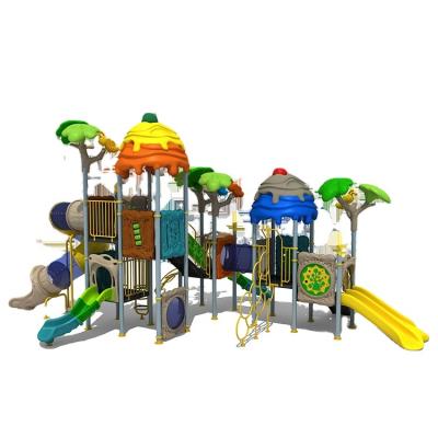 China Plastic School Play Park Plastic Amusement Slider Child , Children Playing Items At School for sale