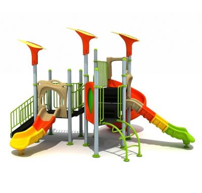 China Plastic Top Selling And High Quality Amusement Park Kindergarten Kids Outdoor Playground Playground Equipment For Children for sale