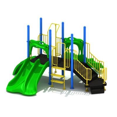 China Galvanized Steel Europe Standard Commercial Children Outdoor Playground Equipment for sale