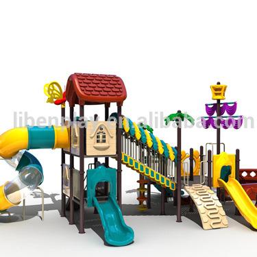 China Cheap price good quality playground plastic playground equipments, slide plastic tube plastic playground equipment for sale