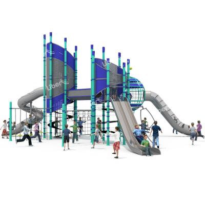 China Cheaper Plastic Playground Commercial Customized Outdoor Park Kids Slide Climber for sale