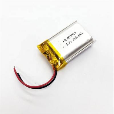 China Home Appliances Factory Wholesale Rechargeable 30c Rate Lipo Battery 3.7v 250mah High Discharge For Drone for sale