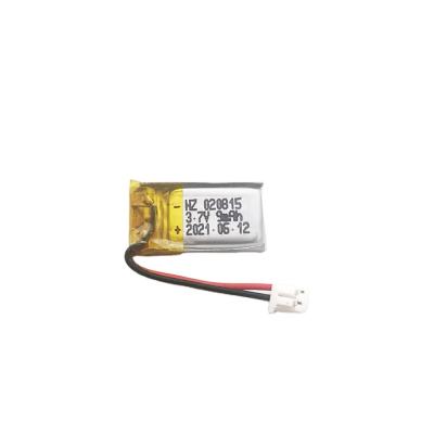 China Toys 020815 Ultra Thin Rechargeable 200815 Li-ion Battery 3.7V Battery 9mAh Polymer Battery For RFID for sale