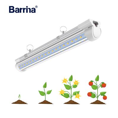 China Seed Starting Newest Design Commercial Indoor Full Spectrum 24W 42W lm301b Strips Factory Led Tube Grow Light for sale