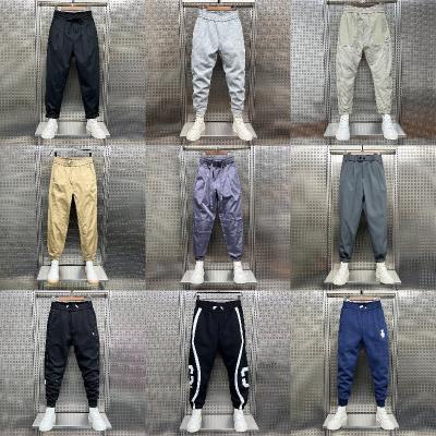 China New Summer Men's Casual Anti-Wrinkle Cotton Fiber Material Cotton High Elastic Pants Waistband Pant High Elastic Thin Head for sale