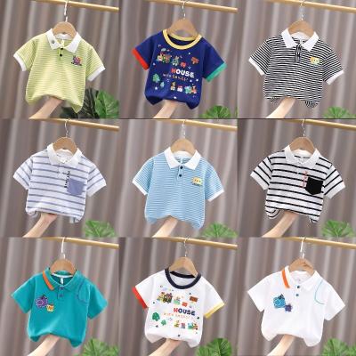 China Breathable Manufacturers Wholesale Children's Cotton T-shirt Top Cartoon High Quality Children's Clothing T-shirts for sale