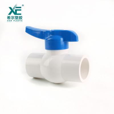 China Other Different Types Of PVC Compact Ball Valve For Water Stop Industry for sale