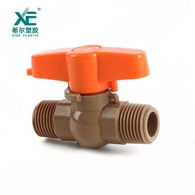 China Other China Made Exporter M/M PVC Ball Valve For Engineering Construction for sale