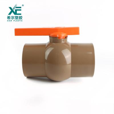 China Other best selling competitive price useful plastic upvc compact ball valve for sale