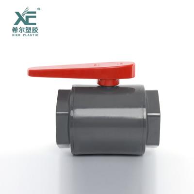 China Other High Quality 1/2-4 Inch 3 Pieces PVC Water Ball Valve For Agriculture for sale