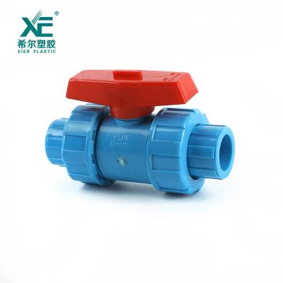 China General all kinds of genuine high quality custom logo plastic union ball valve for sale